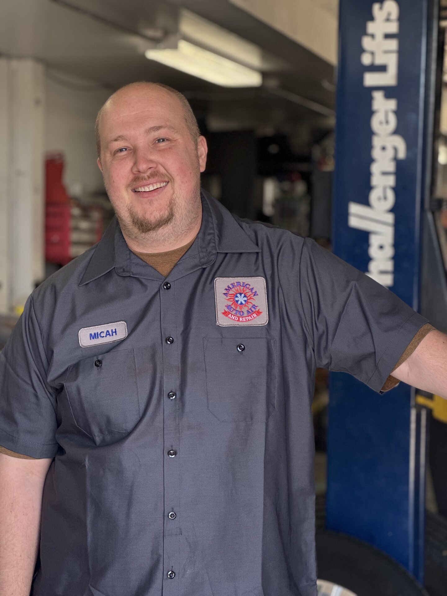 Micah serves as an automotive technician at American Auto Air and Repair. | auto mechanics near me.